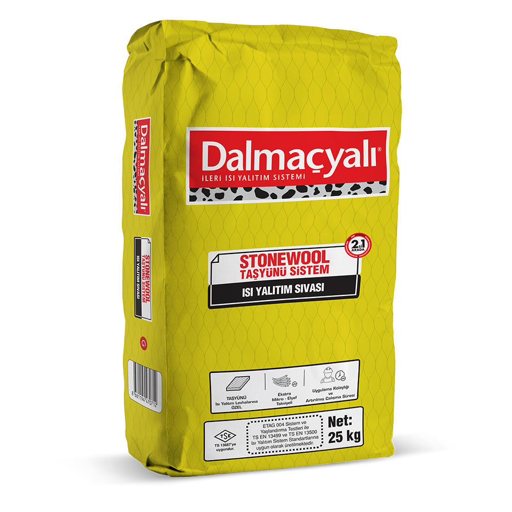 Stonewool Taşyünü Levha Sıvası