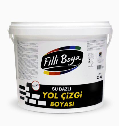 Su Bazlı Yol Çizgi Boyası